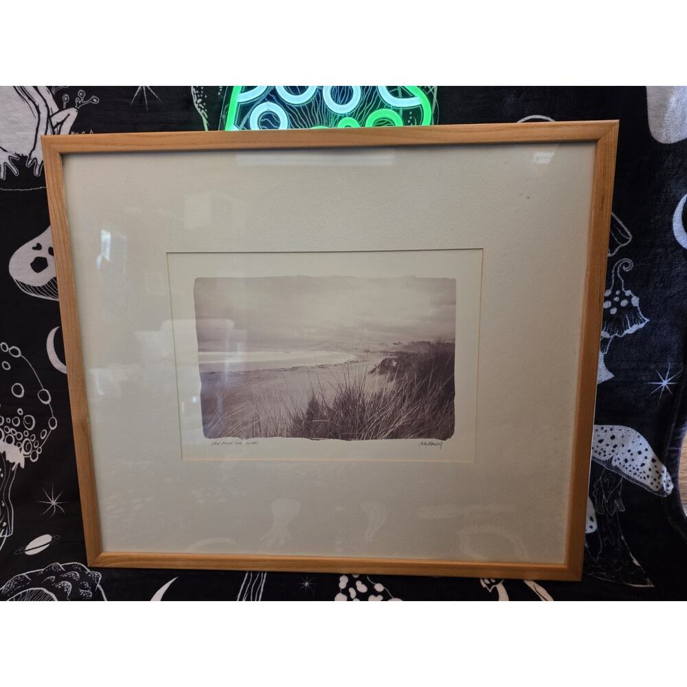"View From The Dunes" Judy Mandolf Signed Framed 23X19